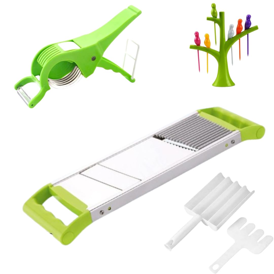 2 in 1 Potato Slicer used in all kinds of household kitchen