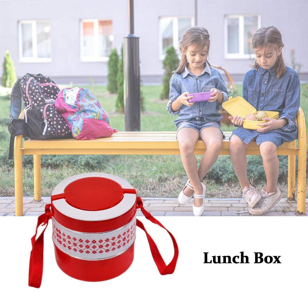 2 Layer Insulated Lunch Box Tiffin