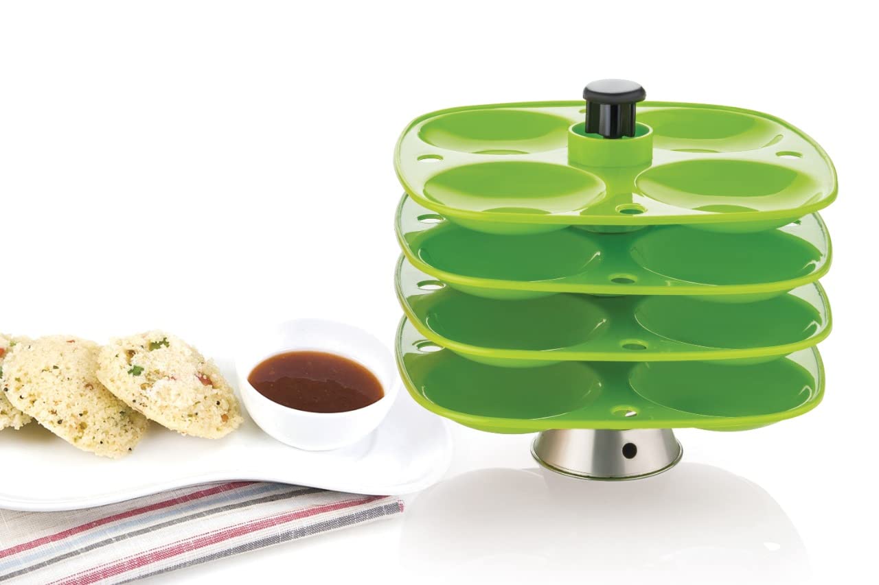 3 Layer Idli Stand: Easy & Safe Idli Making for Your Kitchen