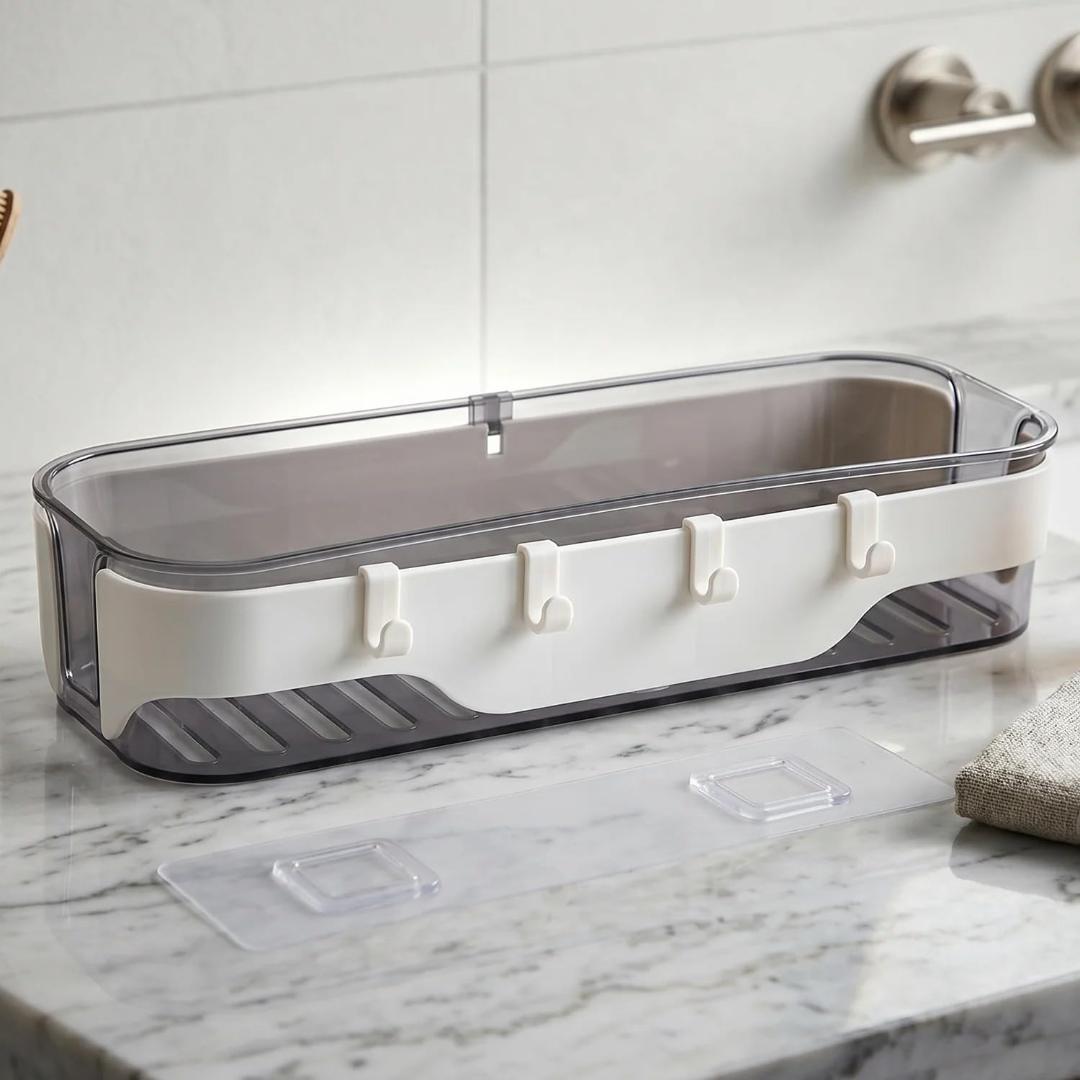 3-Layer Multipurpose Plastic Corner Storage Rack