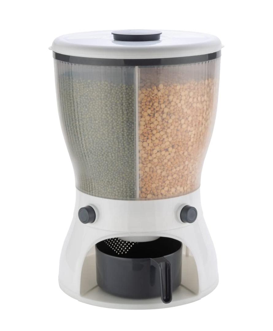 4-in-1 Rotating Food Storage Container Dispenser with 360 Rotation