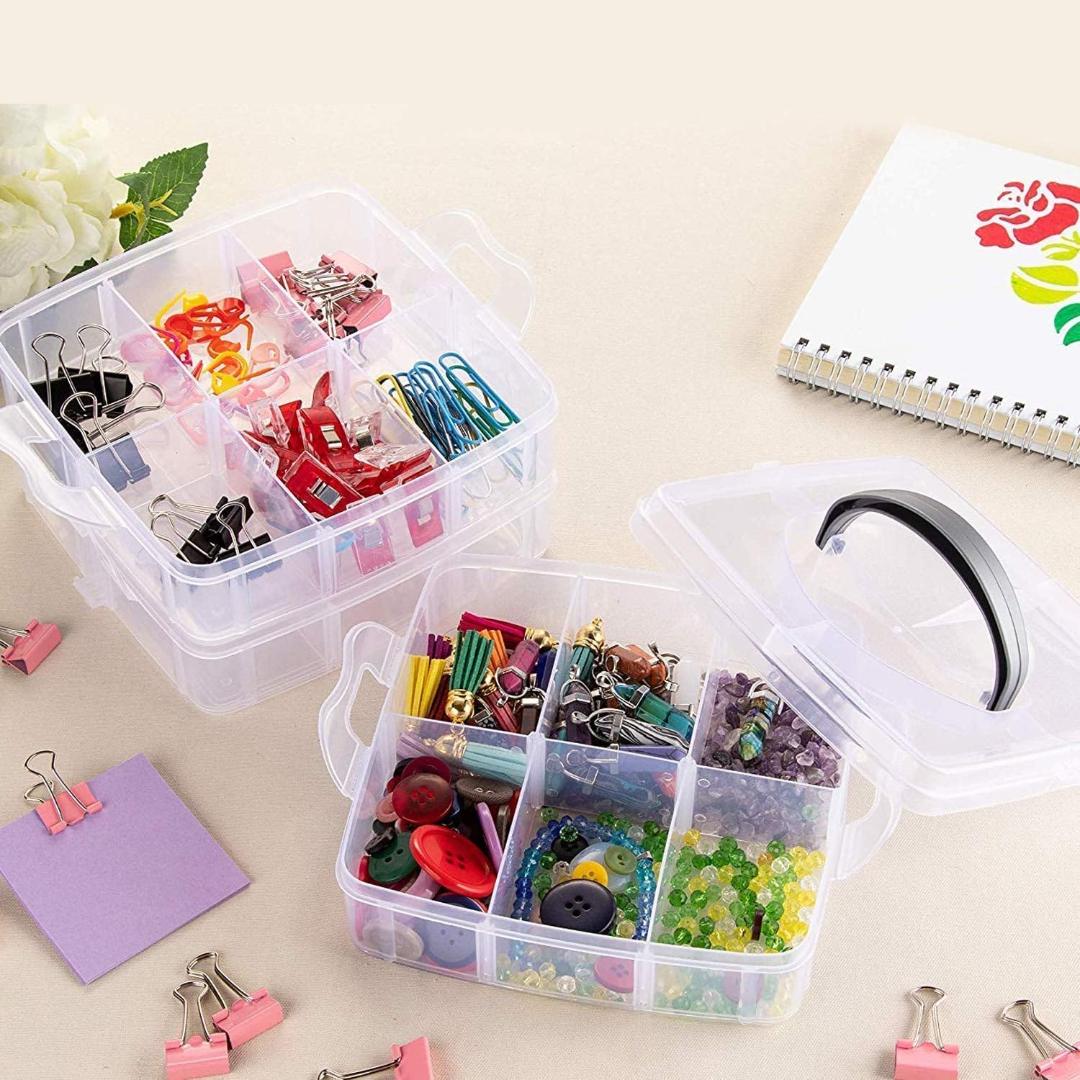 4-Layer Transparent Multipurpose Plastic Storage Box