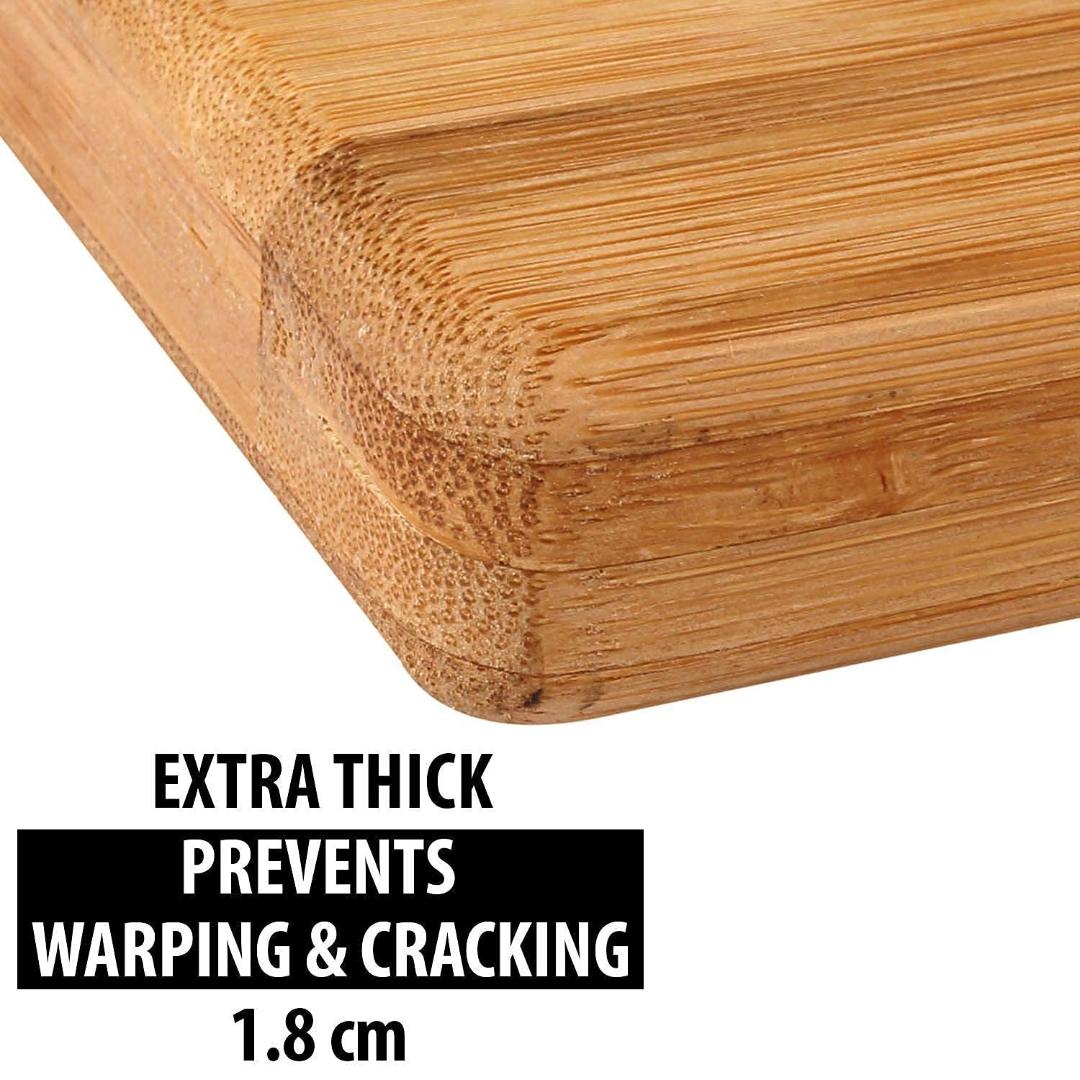 6-Piece Kitchen Knife Set with Wooden Block Stand