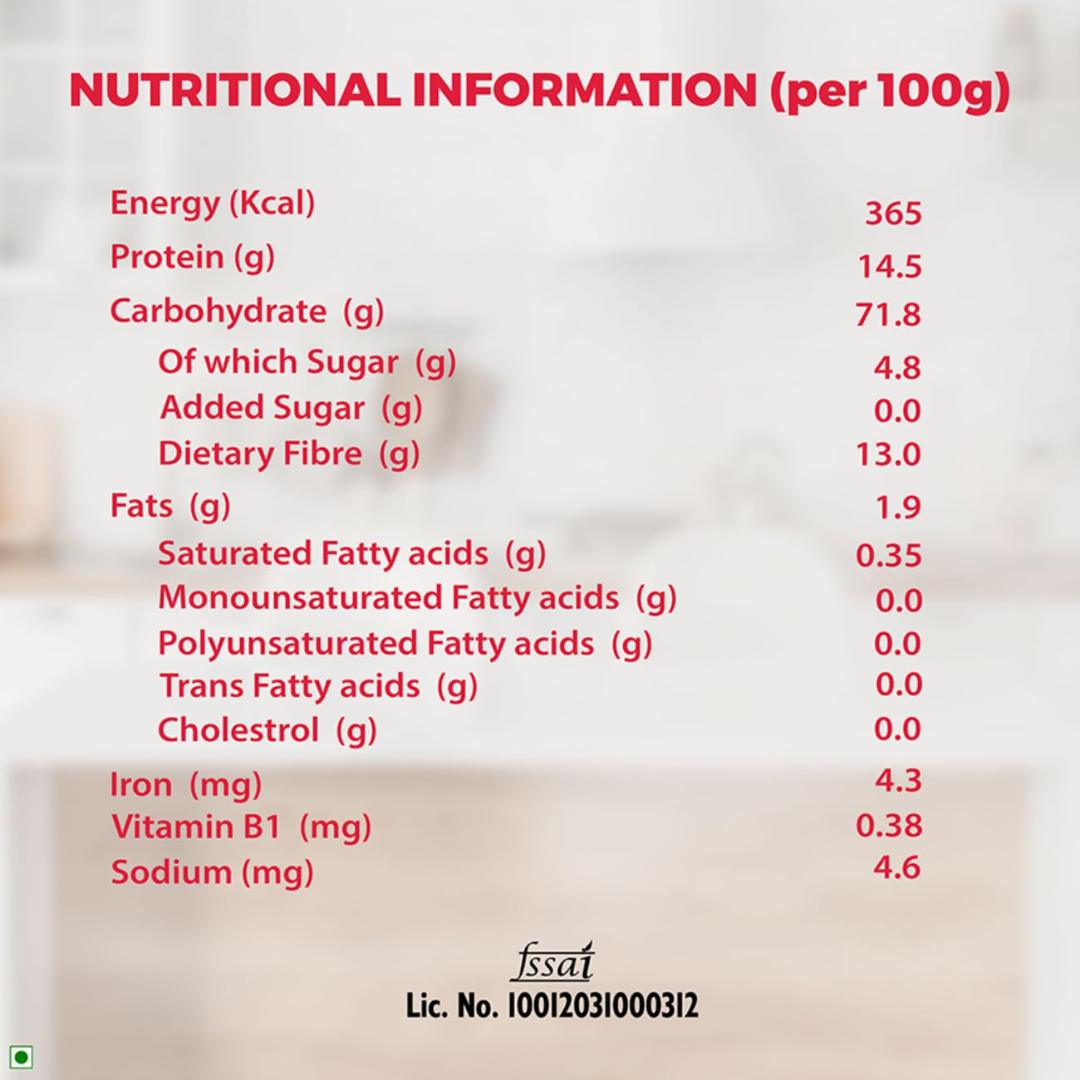 Aashirvaad High Fibre Atta with Multigrains - 10 kg