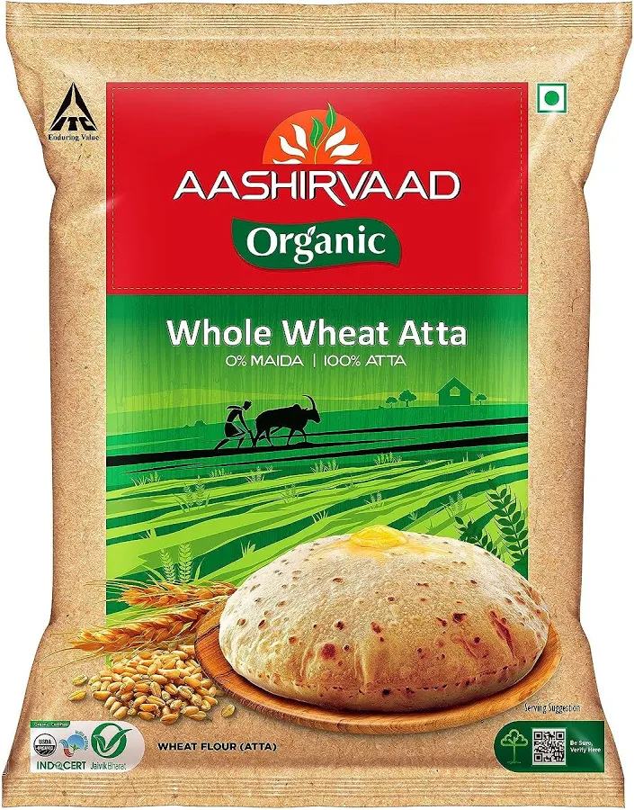 Aashirvaad Organic Atta, 5 kg