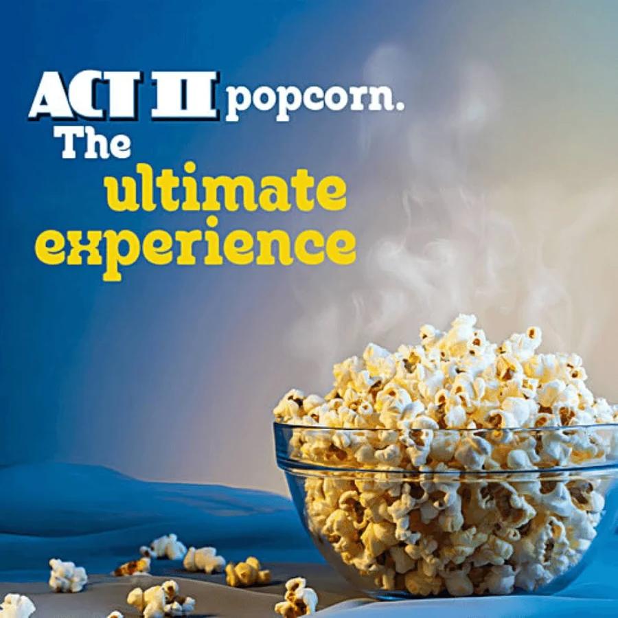 Act II Golden Sizzle Popcorn - Instant - Pack of 2