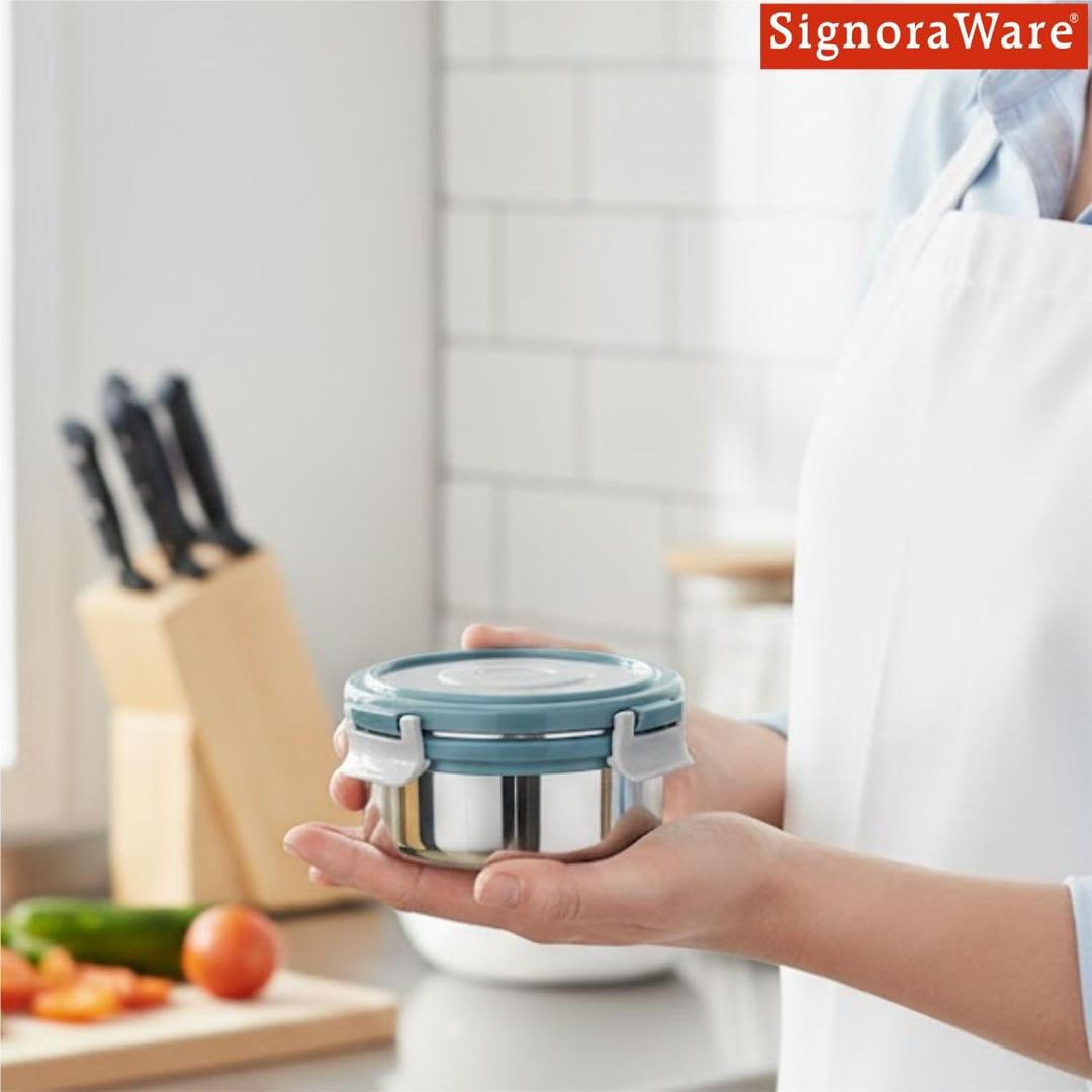 Apex Airtight Round Food Storage Container 500 ml - Leakproof