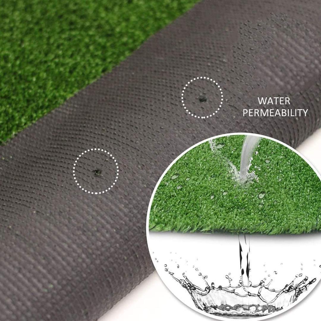 Artificial Grass Mat for Balcony & Doormat, 58x38cm Durable Turf