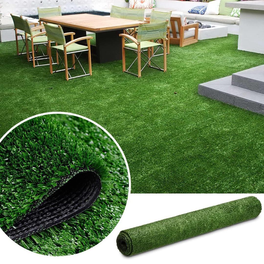 Artificial Grass Mat for Balcony & Doormat, 58x38cm Durable Turf
