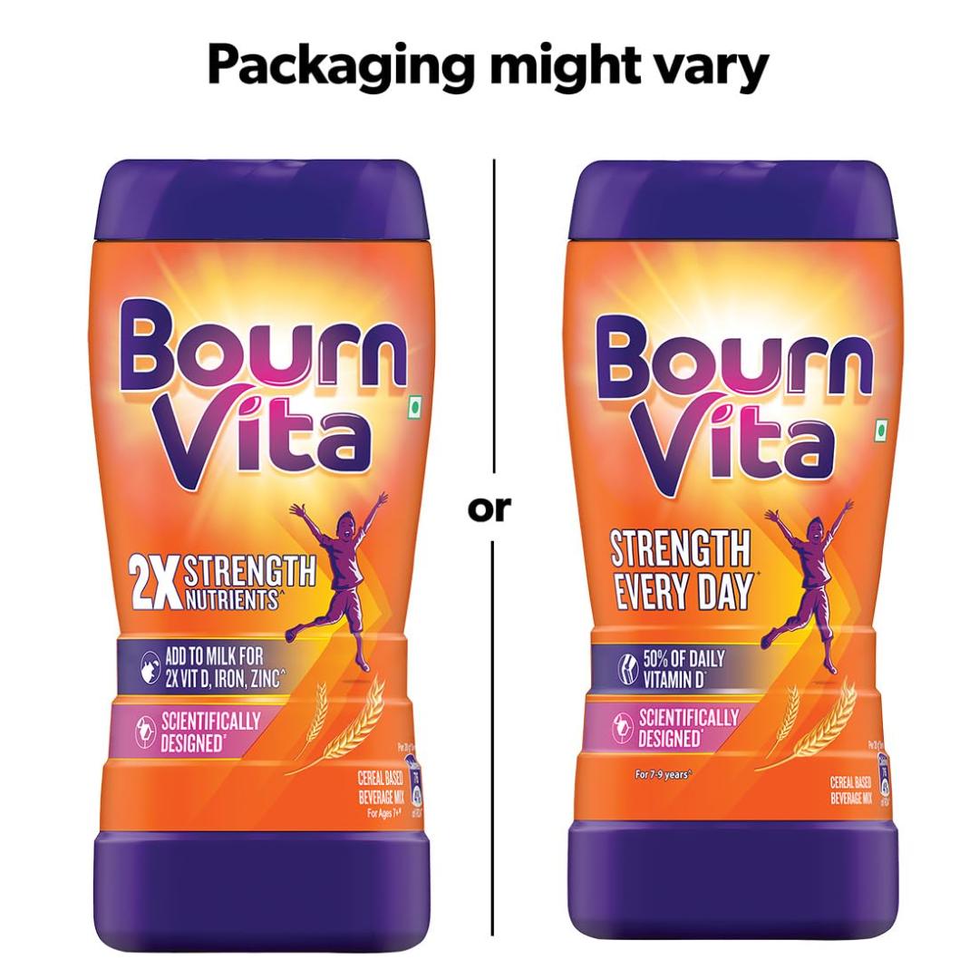 Bournvita Chocolate Drink Mix (Jar)