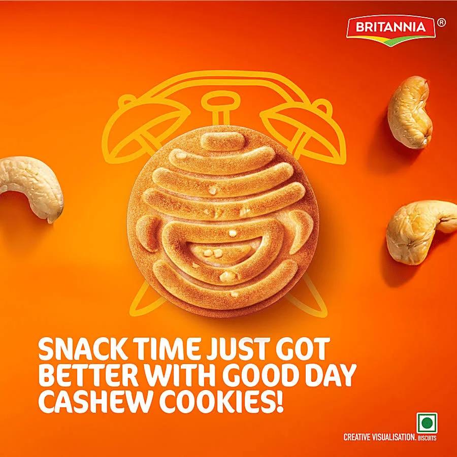 Britannia Good Day Cashew Biscuit 827g