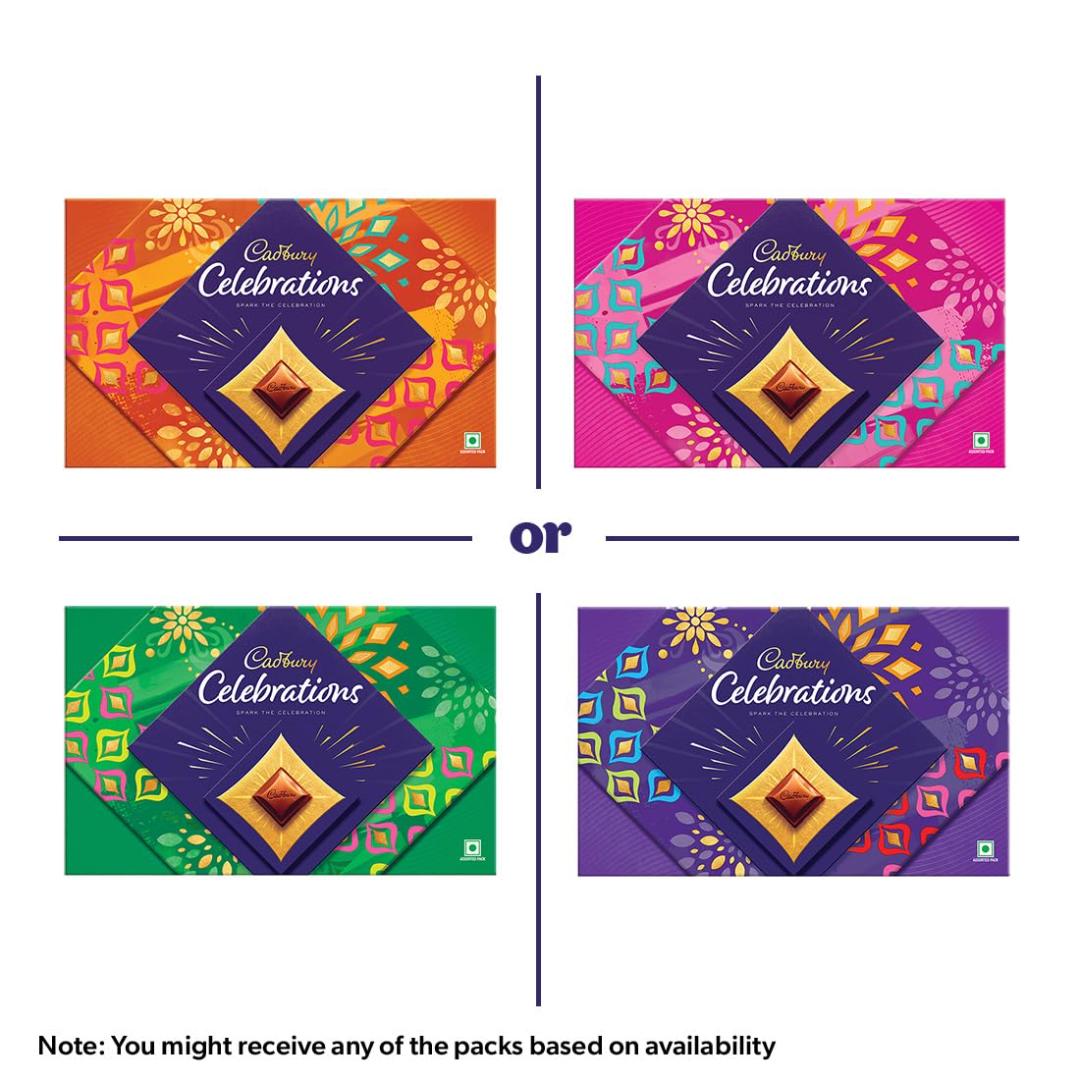 Cadbury Celebrations Assorted Chocolate Gift Pack 141.68g
