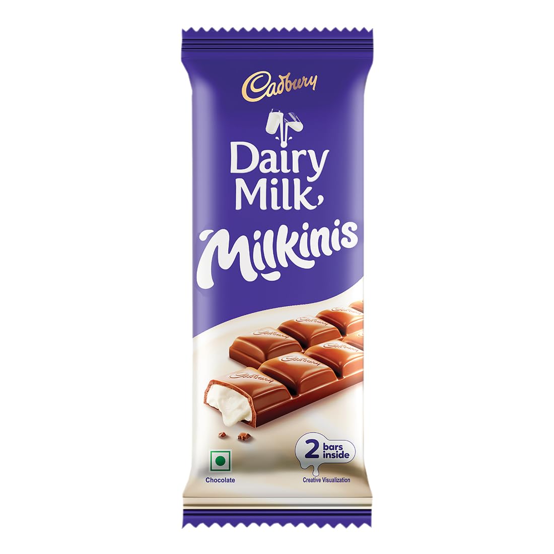 Cadbury Dairy Milk Milkinis Milk Chocolate Bar 34g