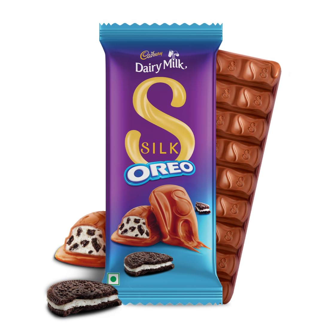 Cadbury Dairy Milk Silk Oreo Milk Chocolate Bar 58.5g