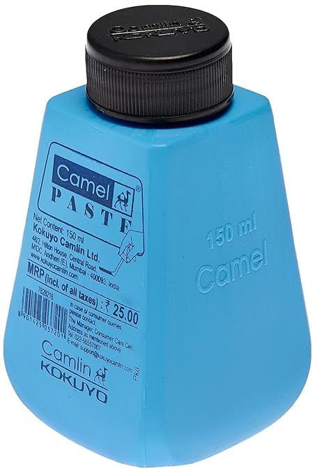 Camlin Paste – 150ml | Smooth Adhesive Glue for Craft, Paper, Office & School Projects | Strong Bond & Easy Application