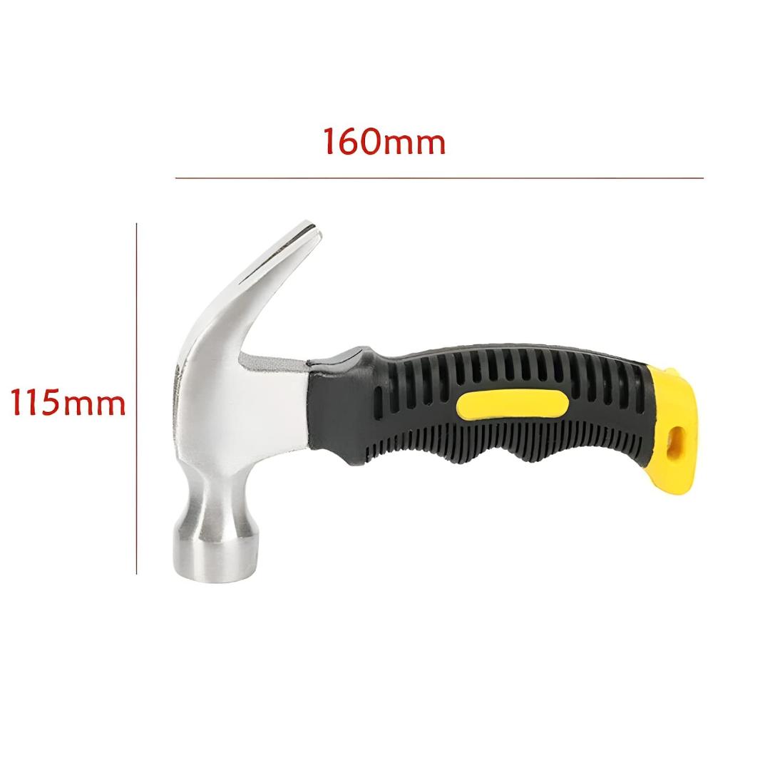 Carpenter Mini Claw Hammer with Fiberglass Handle