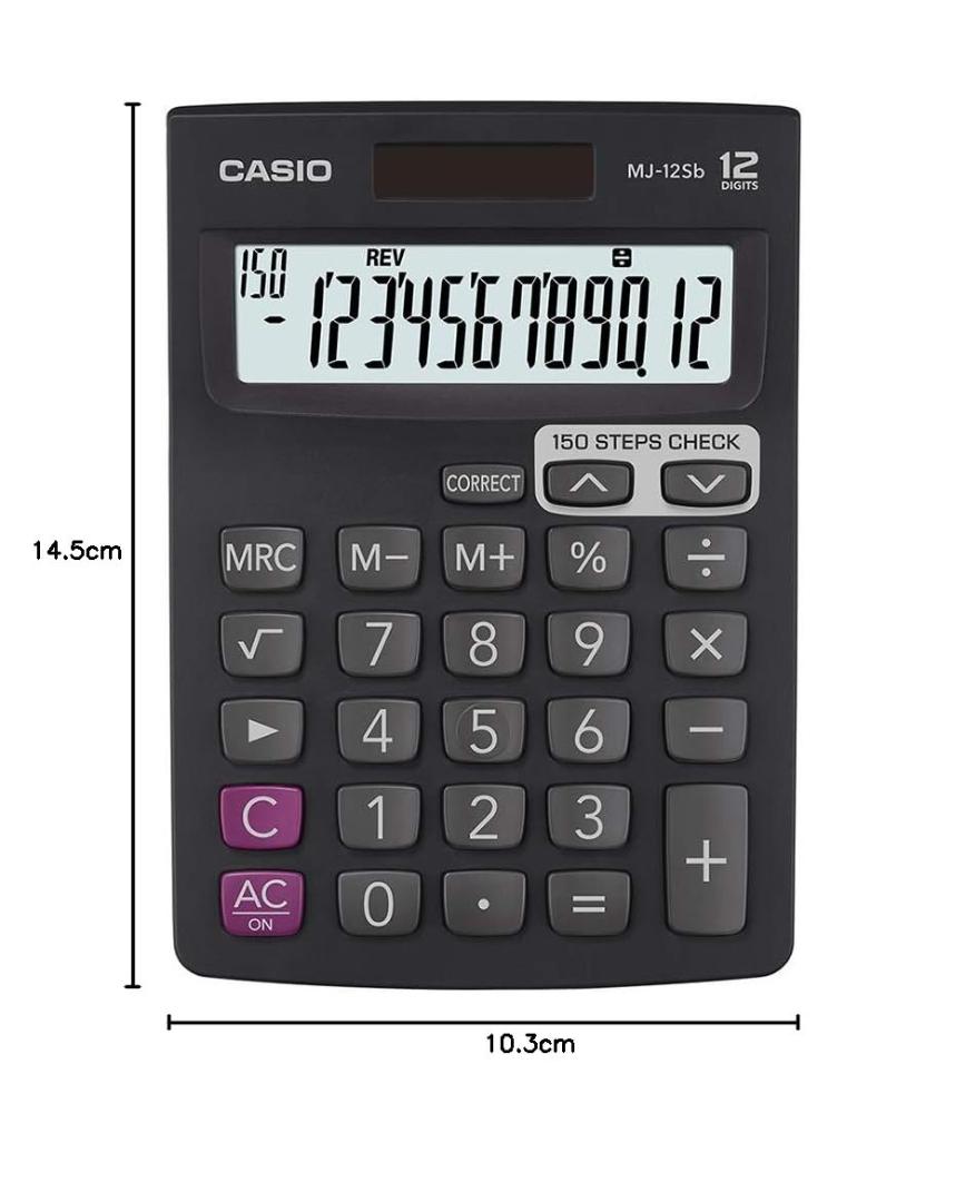 Casio MJ-12Sb Desktop Calculator