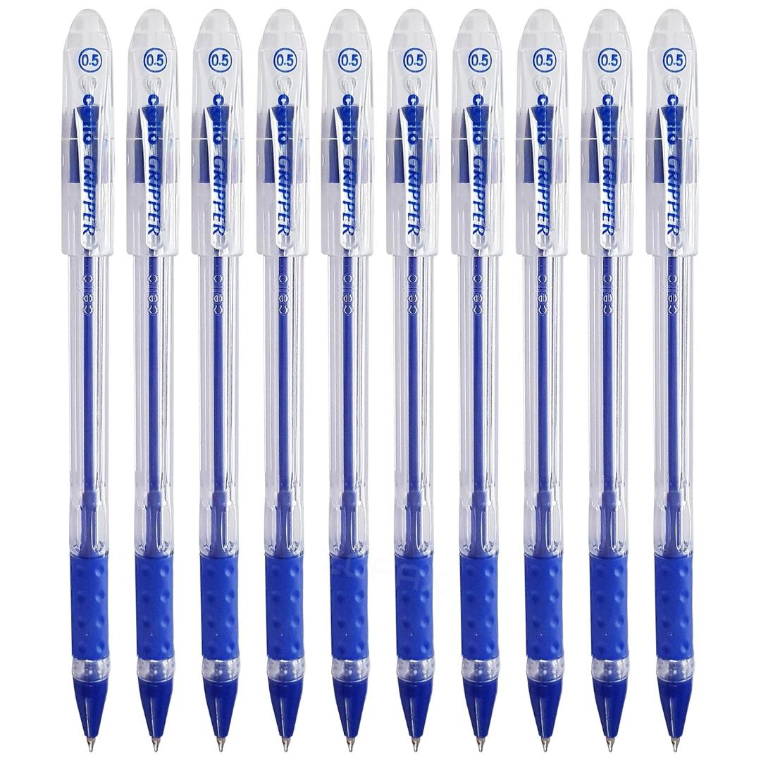 Cello Gripper-1 Ball Pen (Pack Of 10),Blue