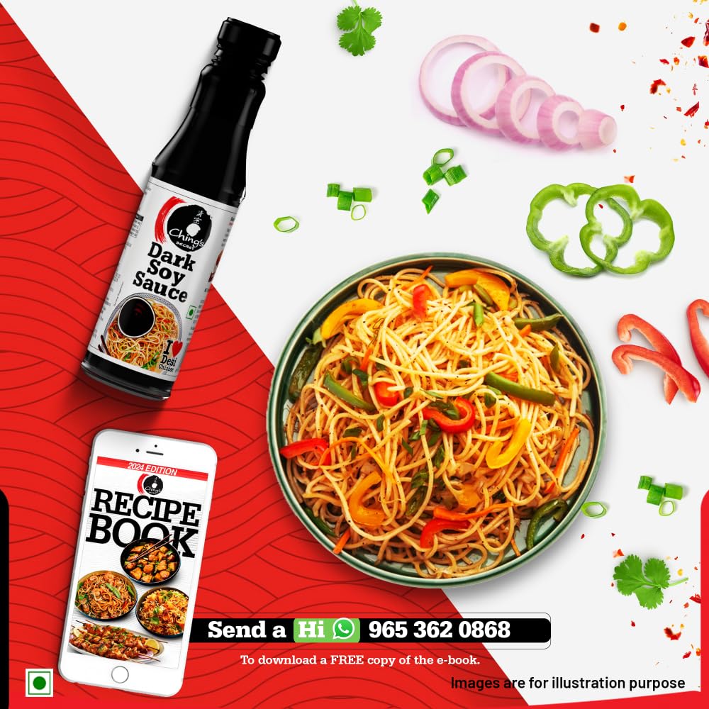 Ching's Secret Dark Soy Sauce Rich, Brown and Zesty  210g
