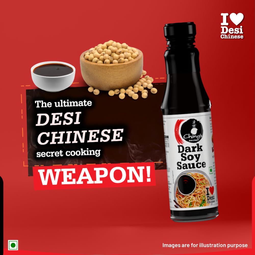 Ching's Secret Dark Soy Sauce Rich, Brown and Zesty  210g