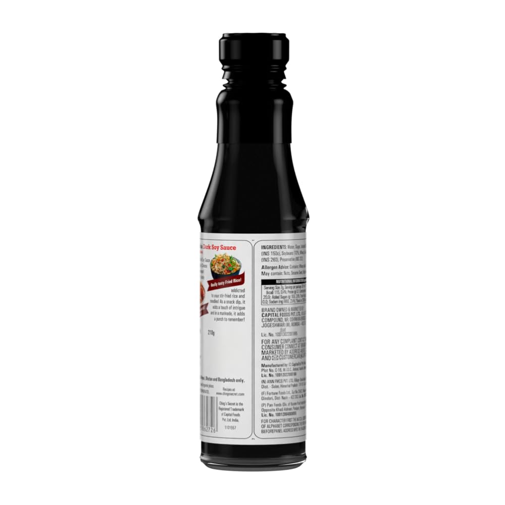 Ching's Secret Dark Soy Sauce Rich, Brown and Zesty  210g