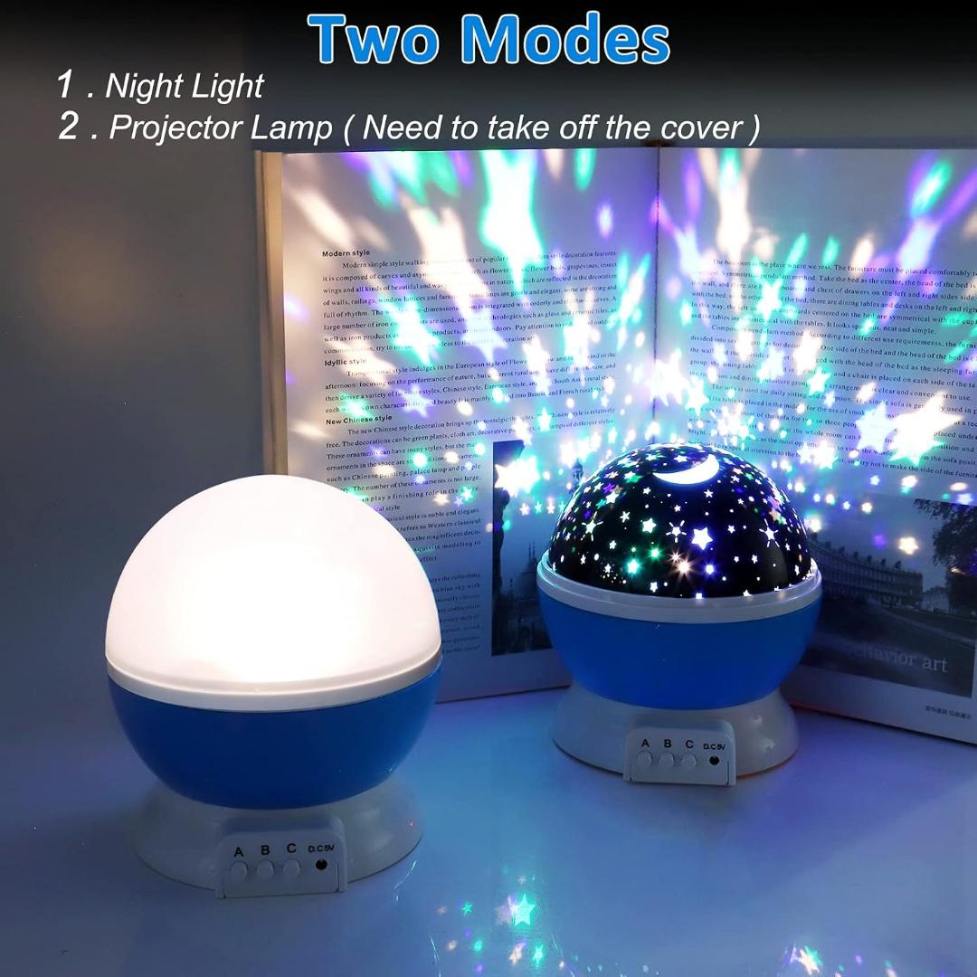 Colour Changing Good Night Star Master Rotating Projection Night Lamp