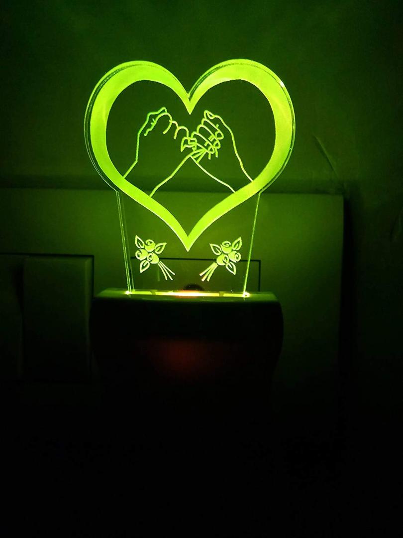 Creative Visualization Lamp 3D Acrylic Decorative Lamp With Pen