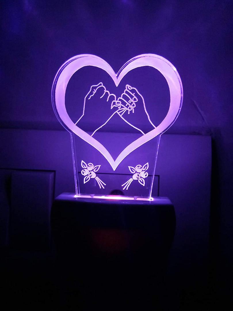 Creative Visualization Lamp 3D Acrylic Decorative Lamp With Pen