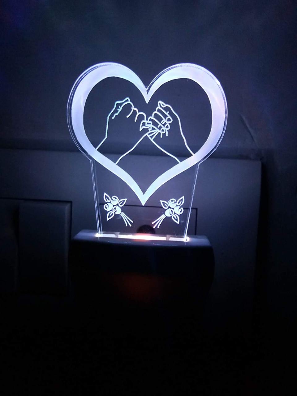 Creative Visualization Lamp 3D Acrylic Decorative Lamp With Pen