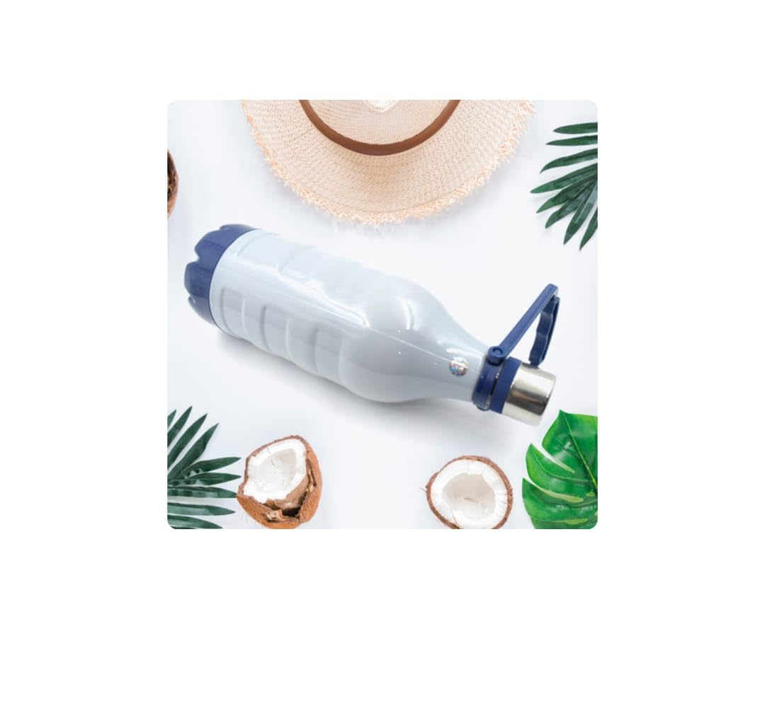 Cute Cartoon Water Bottle Approx 450ML (1 Pc)