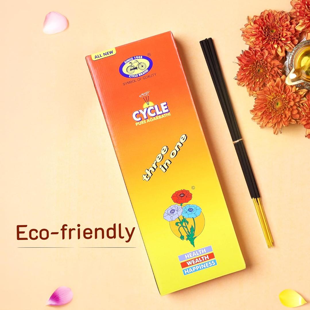 Cycle Three in One Incense Sticks / Agarbatti