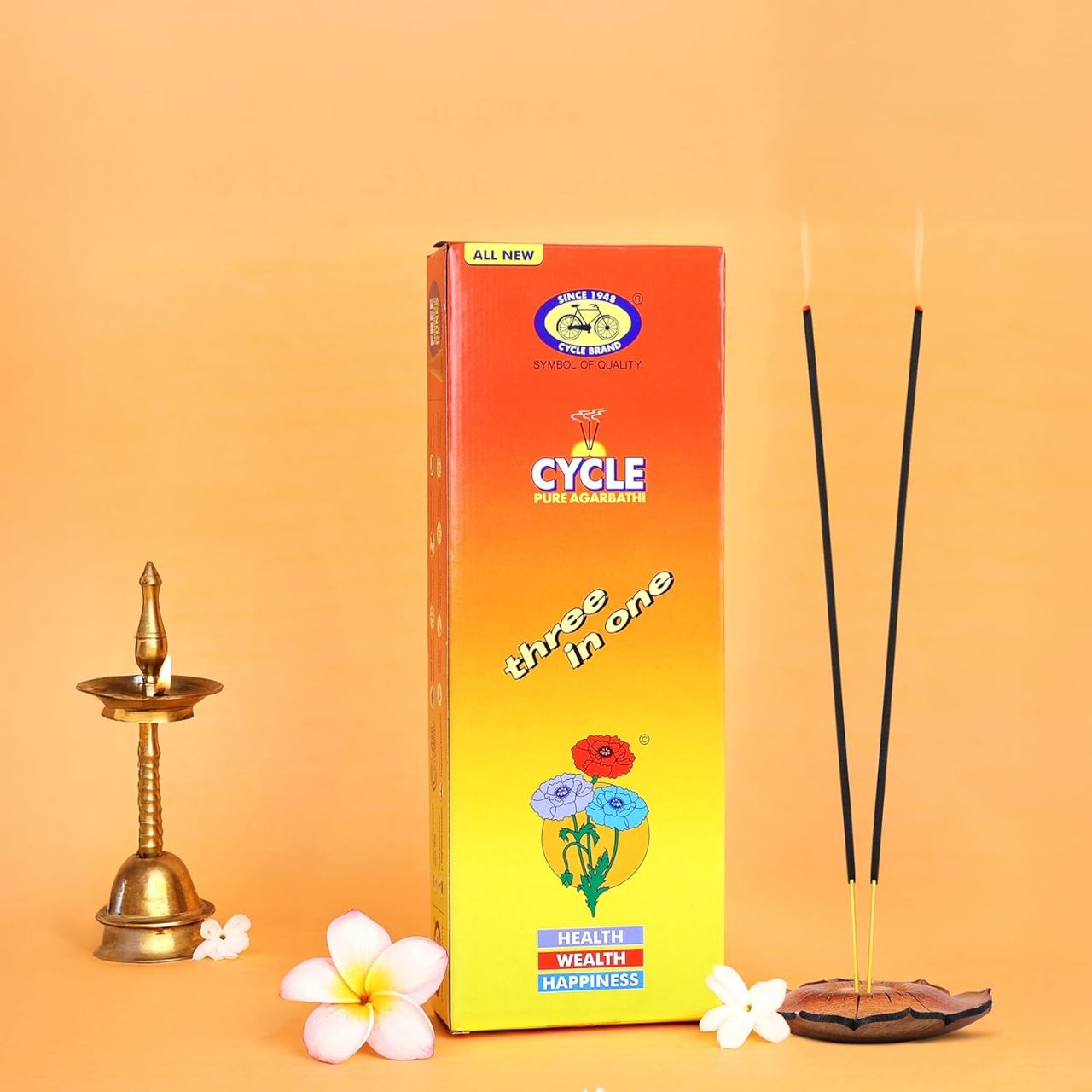 Cycle Three in One Incense Sticks / Agarbatti