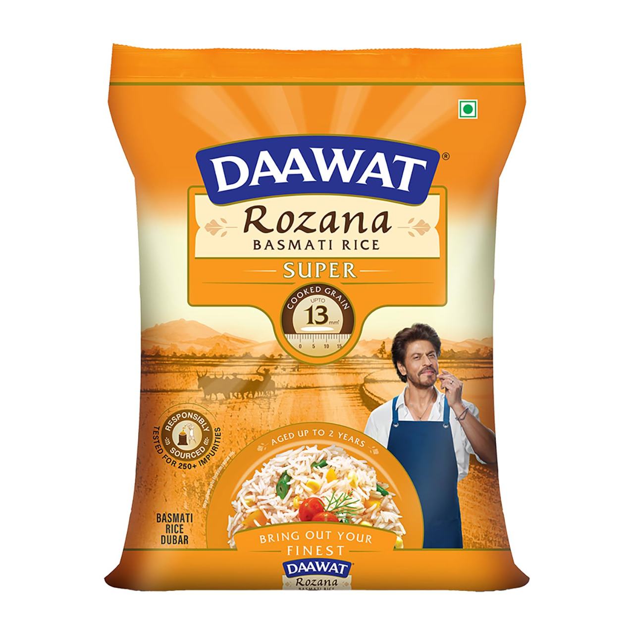 Daawat Rozana-Super Basmati Rice (Medium Grain) 1kg