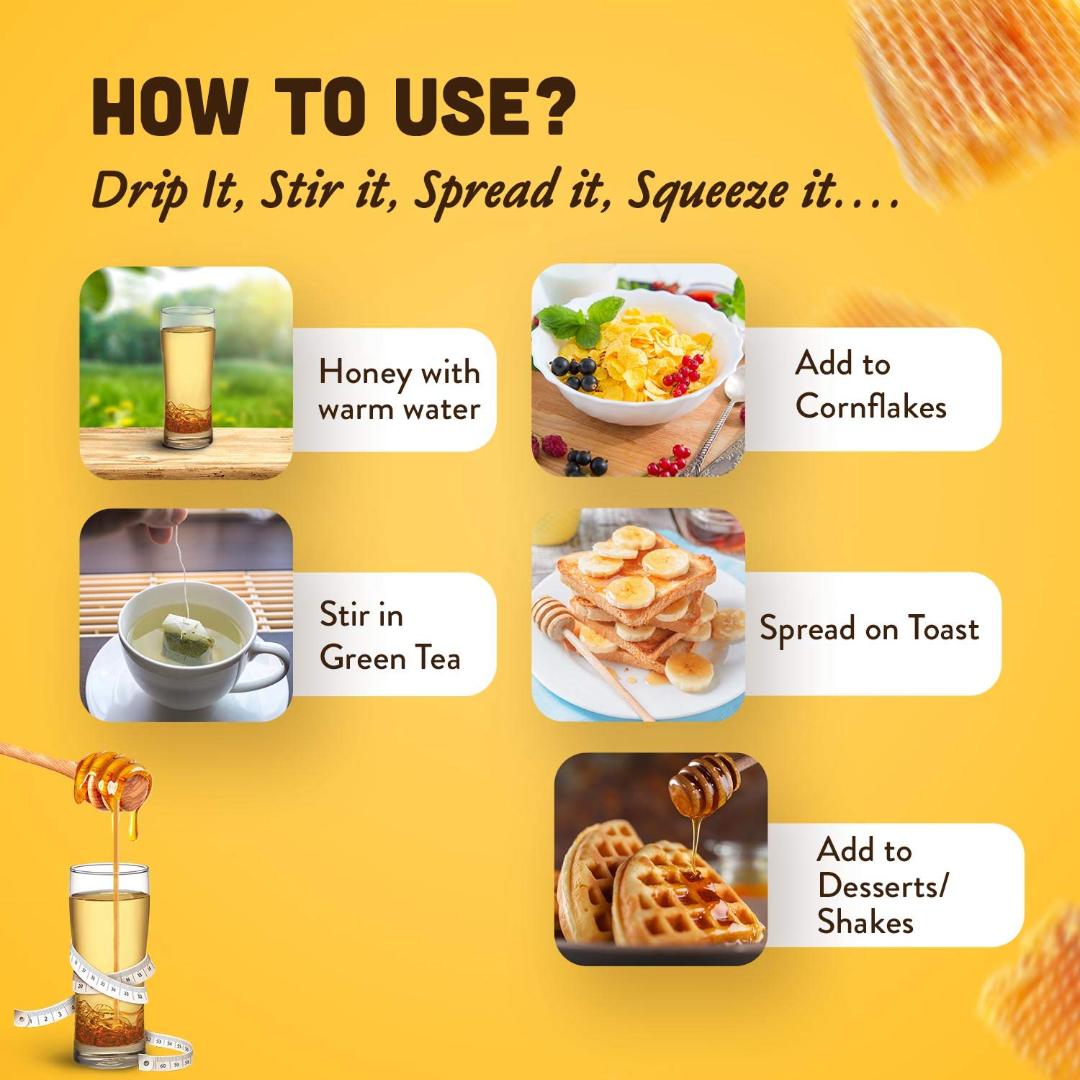 Dabur Honey (No Sugar Adulteration) 100g