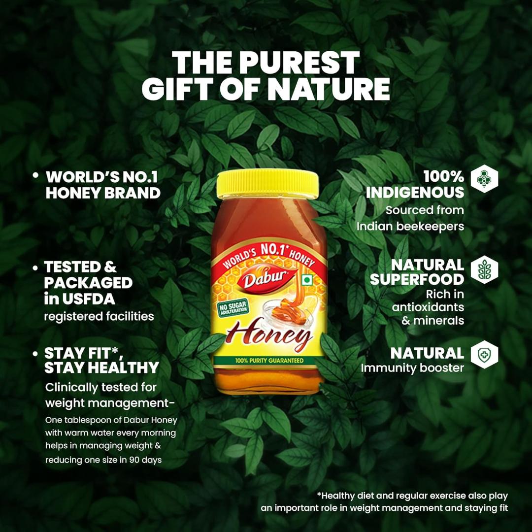 Dabur Honey (No Sugar Adulteration) 250g