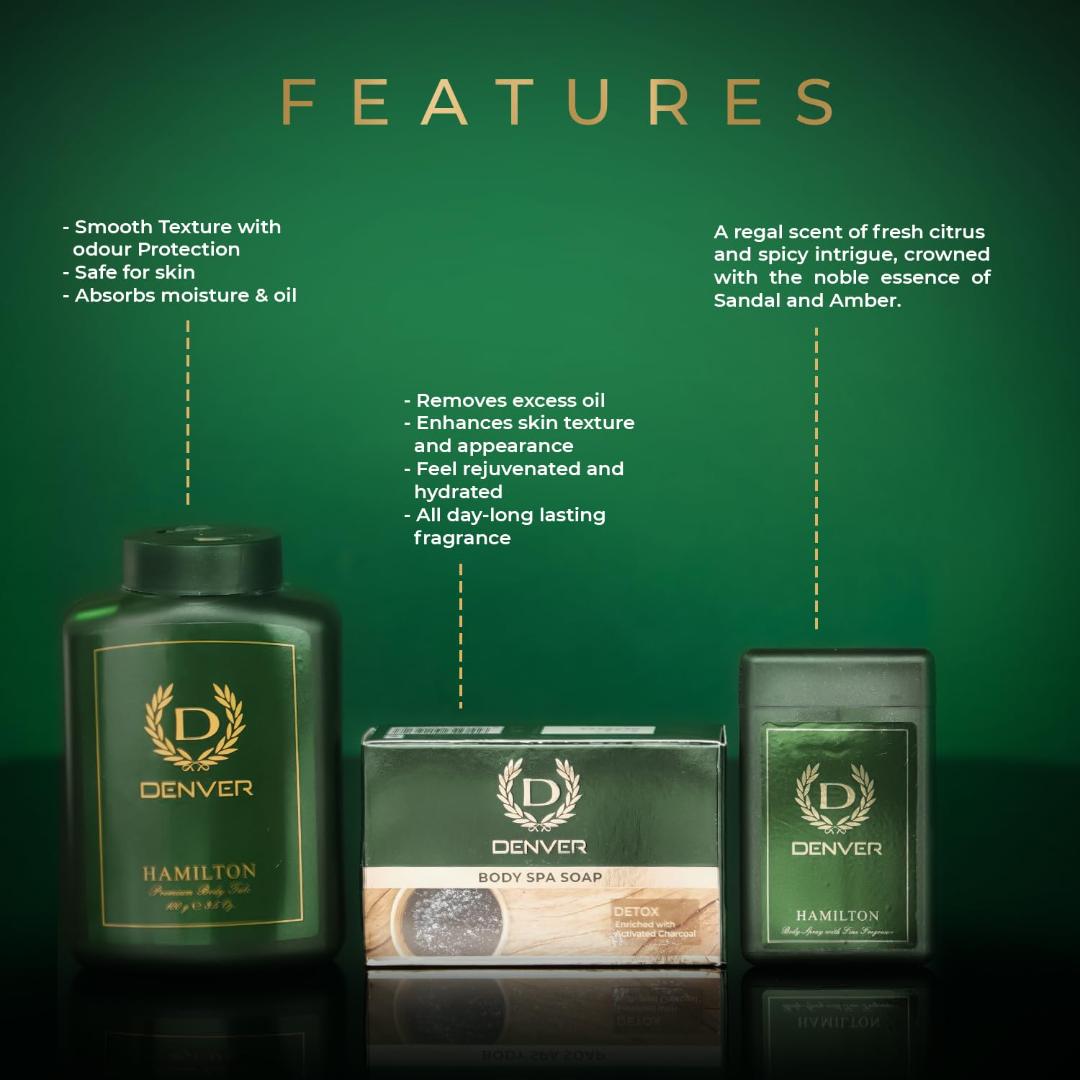 Denver 8-in-1 Combo Men's Grooming Kit