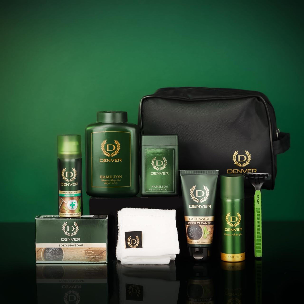 Denver 8-in-1 Combo Men's Grooming Kit