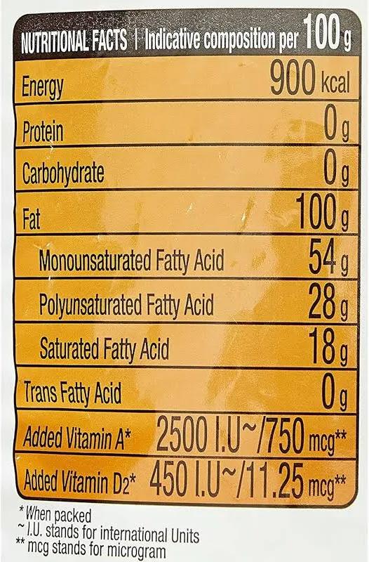 Dhara Filtered Groundnut Oil (0% Trans Fat) 910g