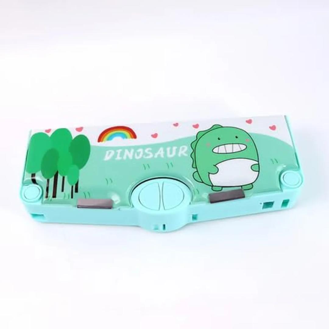 Dinosaur Multi-Functional Pencil Box with Compartments