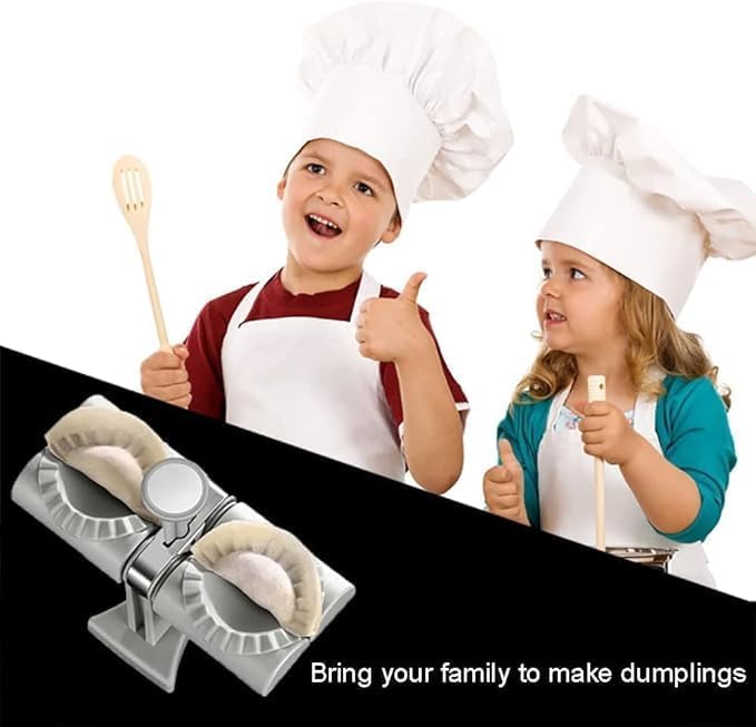 Double Head Dumpling Maker Mold – Easy Press Tool for Making Dumplings