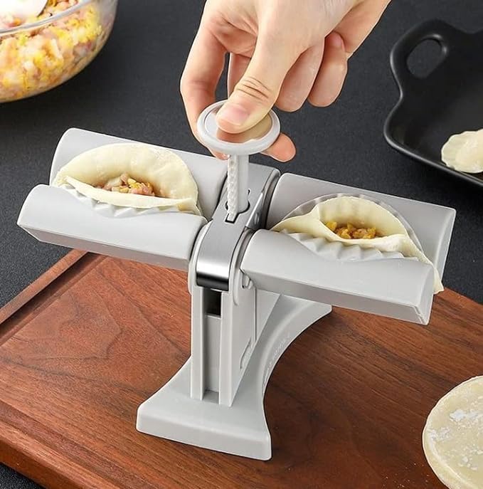 Double Head Dumpling Maker Mold – Easy Press Tool for Making Dumplings