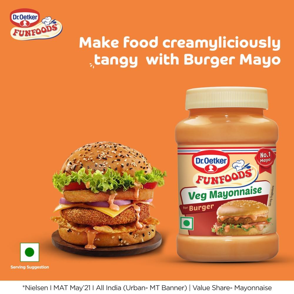 Dr. Oetker FunFoods Burger Mayonnaise 250g