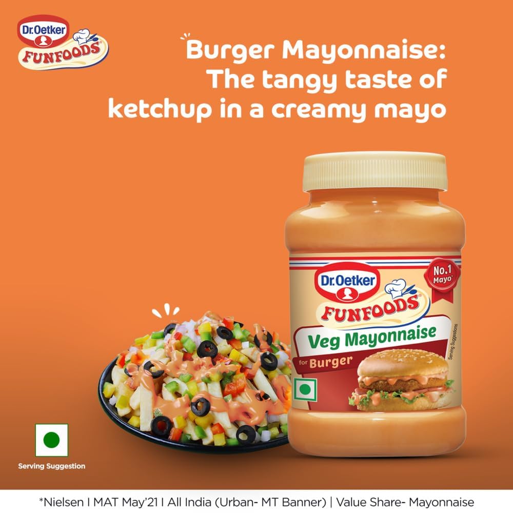 Dr. Oetker FunFoods Burger Mayonnaise 250g