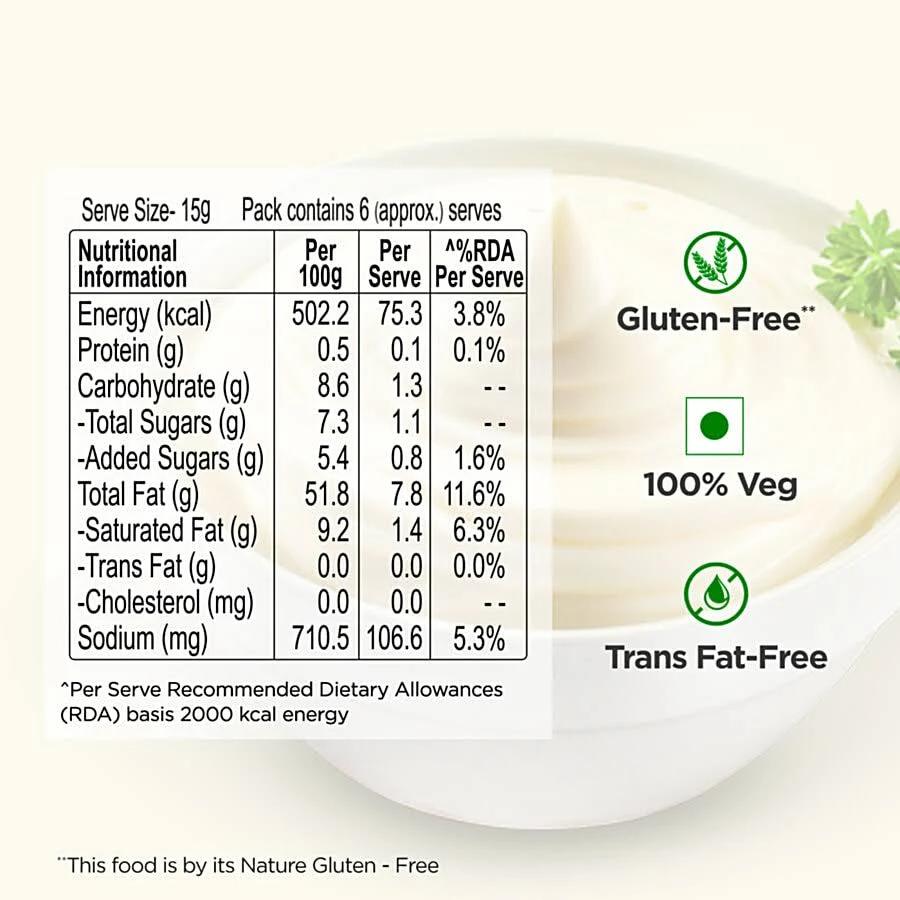 Dr. Oetker FunFoods Veg Mayonnaise Original 100g