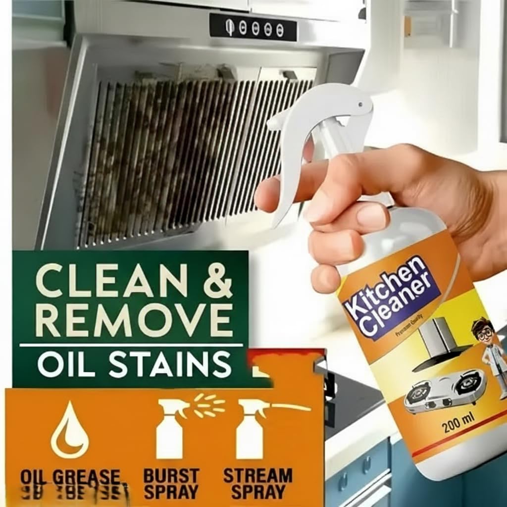 Eyelet Kitchen Cleaner 300ml – Grease & Oil Stain Remover