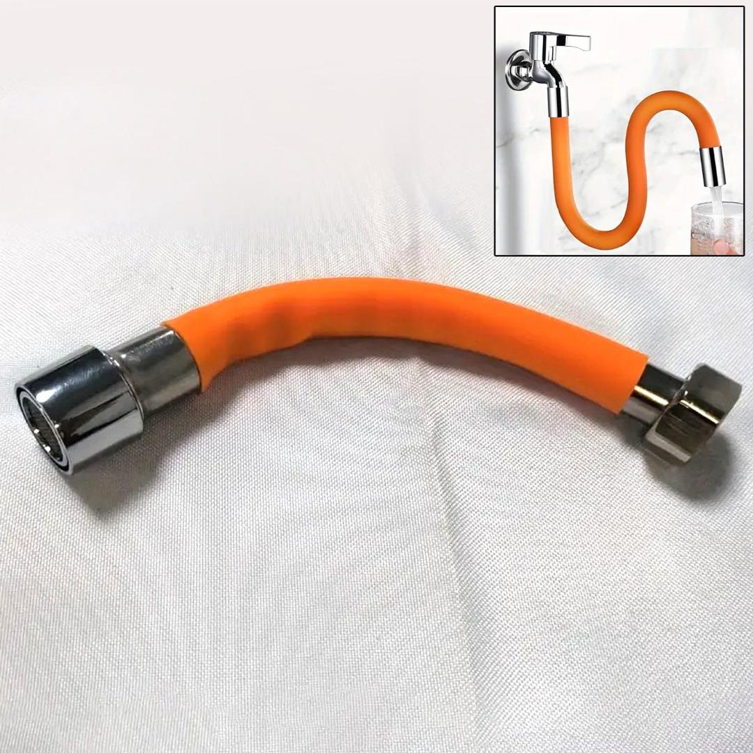 Flexible Silicone Water Tap Extender Pipe 44 Cm 1 Pc