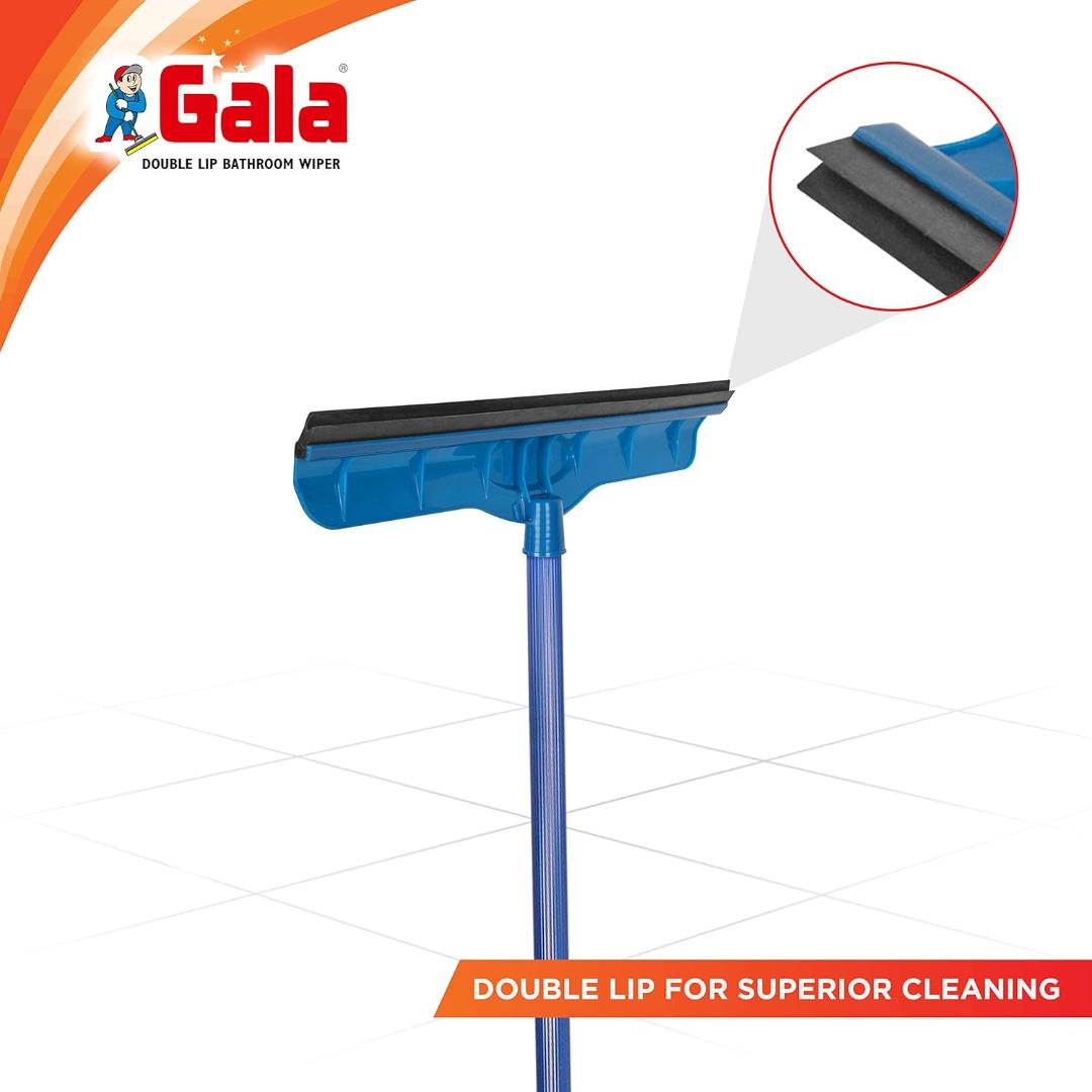 Gala Dustpan for Floor Cleaning (Plastic, Red)