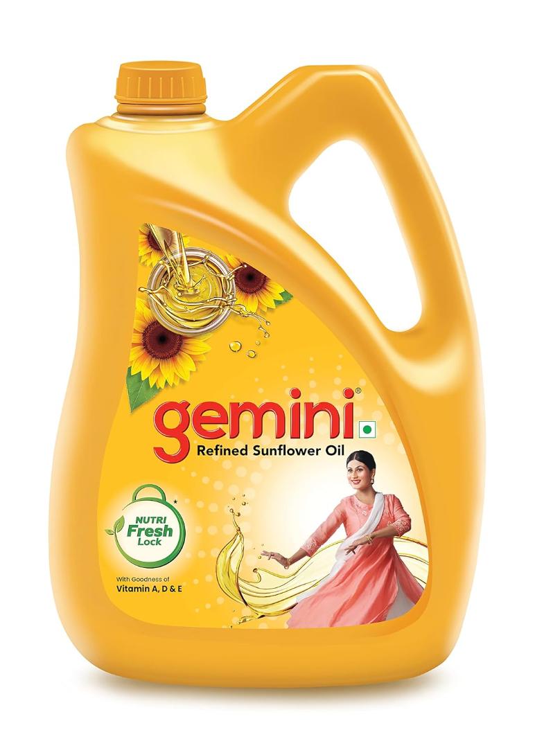 Gemini Refined Sunflower Oil 4.2kg