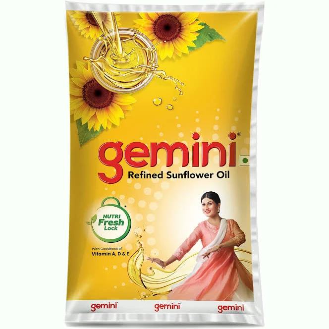 Gemini Refined Sunflower Oil