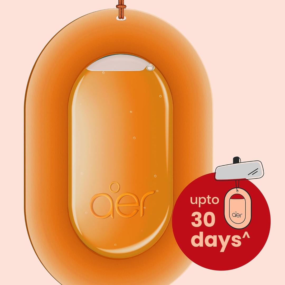 Godrej Aer O - Hanging Car Freshener (Rose Blossom, Cool Aqua, Musk After Smoke)